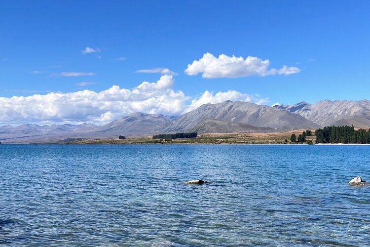 テカポ湖の景色